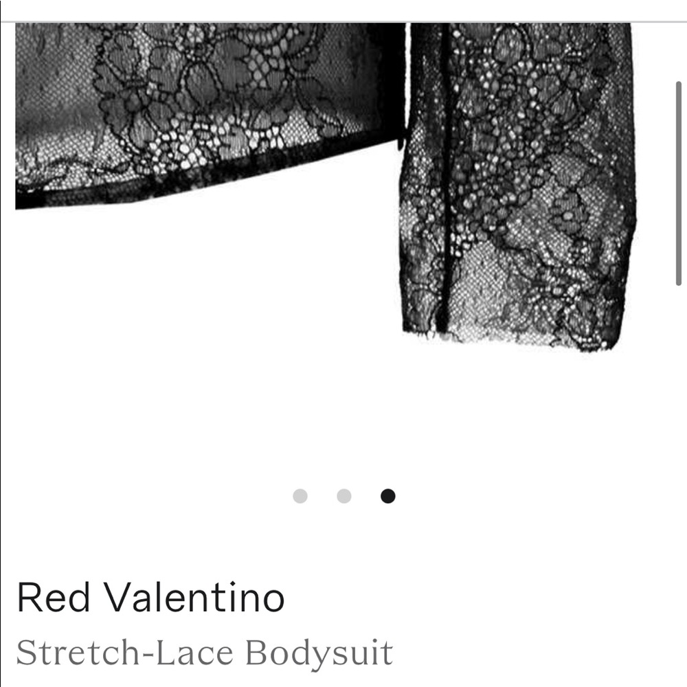 RED Valentino Lace Bodysuit XS - Picture 3 of 5